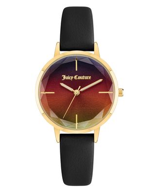Juicy Couture Uhr JC/1326RBBK Damen Armbanduhr Gold
