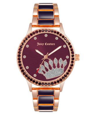 Juicy Couture Uhr JC/1334RGPR Damen Armbanduhr Rosé Gold