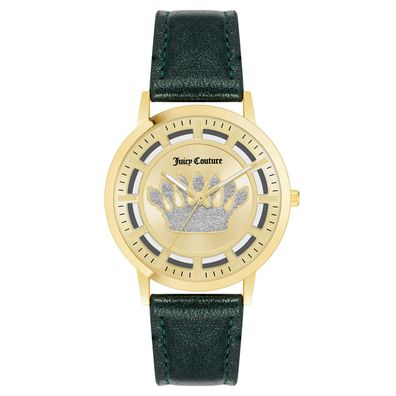 Juicy Couture Uhr JC/1344GPGN Damen Armbanduhr Gold