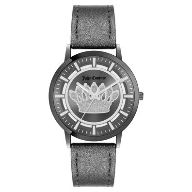 Juicy Couture Uhr JC/1345GYGY Damen Armbanduhr Gunmetal