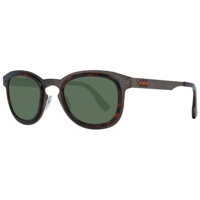 Zegna Couture Sonnenbrille ZC0007 50 20R Titan Herren Grau