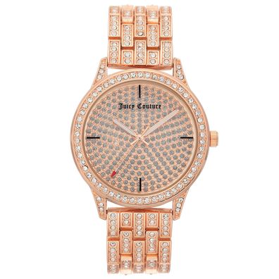 Juicy Couture Uhr JC/1138PVRG Damen Armbanduhr Rosé Gold