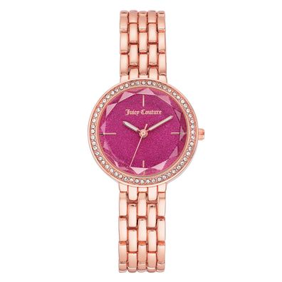 Juicy Couture Uhr JC/1208HPRG Damen Armbanduhr Rosé Gold