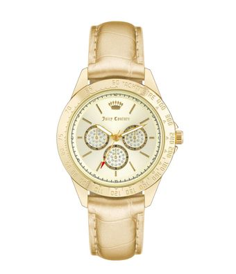 Juicy Couture Uhr JC/1220GPGD Damen Armbanduhr Gold