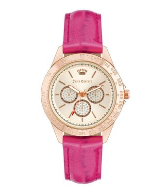 Juicy Couture Uhr JC/1220RGPK Damen Armbanduhr Rosé Gold