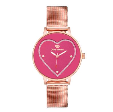 Juicy Couture Uhr JC/1240HPRG Damen Armbanduhr Rosé Gold