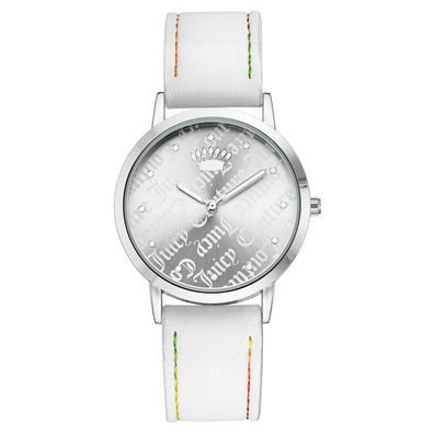 Juicy Couture Uhr JC/1255WTWT Damen Armbanduhr Silber