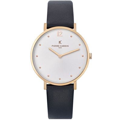 Pierre Cardin Uhr CBV.1014 Belleville Simplicity Damen Armbanduhr Rosé Gold