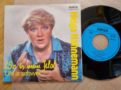 Helga Hahnemann - Wo is mein Jeld 7'' Vinyl Amiga