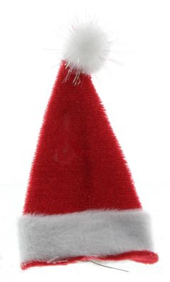 Mel-O-Design Spange Weihnachtsmütze Zipfelmütze Haarclip