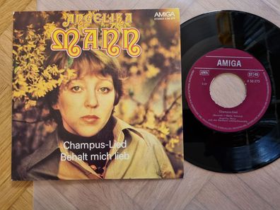 Angelika Mann - Champus-Lied 7'' Vinyl Amiga