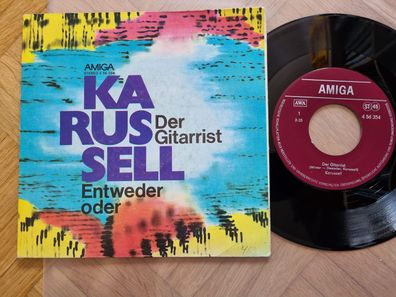 Karussell - Der Gitarrist 7'' Vinyl Amiga