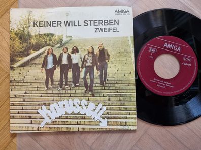 Karussell - Keiner will sterben 7'' Vinyl Amiga