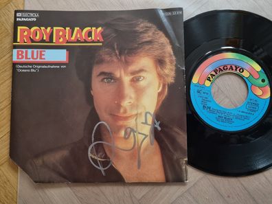 Roy Black - Blue 7'' Vinyl Germany Signiert MIT Autogramm