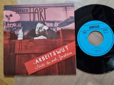 Jürgen Hart - Arbeitswut 7'' Vinyl Amiga