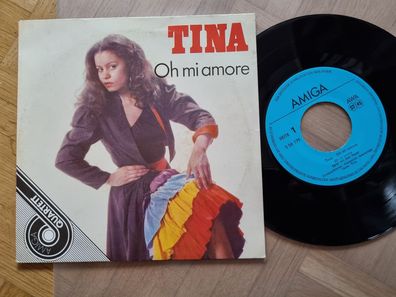 Tina - Oh mi amore 7'' Vinyl Amiga Quartett