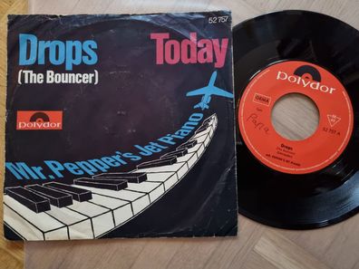 Mr. Pepper's Jet Piano = Horst Wende - Drops (The bouncer) 7'' Vinyl Germany