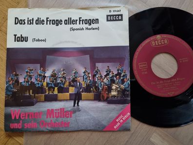 Werner Müller - Das ist die Frage aller Fragen 7'' Vinyl Germany