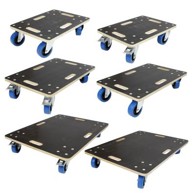 High Load Möbelroller Gummi Rollen Rollbrett Transportroller Transporthilfe Transp...
