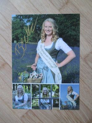 Kräuterkönigin Sottrum Beeke Elisa Meyer - handsigniertes Autogramm!!