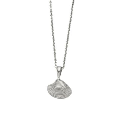 DUR Kette Muschel 2.0 Silber 925/ - rhodiniert 42cm (K2678) Erbskette