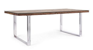 Tisch Stanton 220 x 76 x 100 cm recyceltes Holz