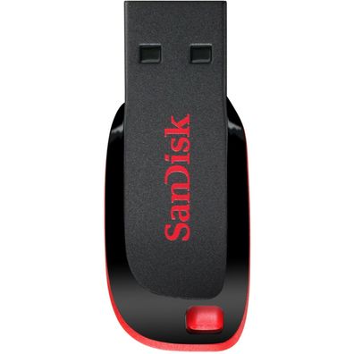 USB STICK 32GB USB 2.0 SanDisk Cruzer Blade black/ red