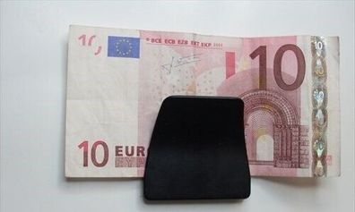 5 Stück Geldscheinhalter zum ankleben schwarz
