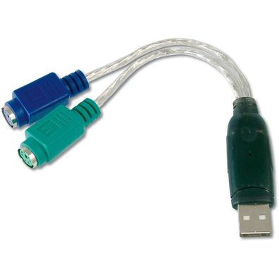 Adapter USB -> PS/2 2x Digitus