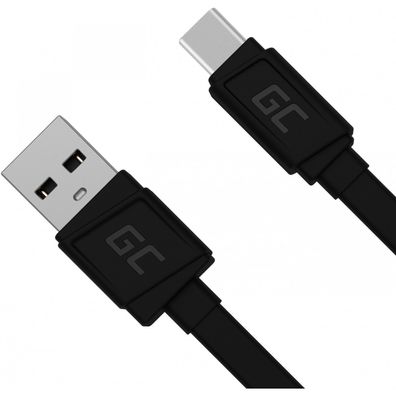 USB > USB-C (ST - ST) 0,25m GreenCell Black