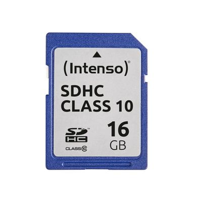 SDHC 16GB Intenso C10 20MB/ s