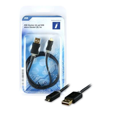 Ladekabel USB A-B micro ST-ST 1m z.B. für Samsung uvm.