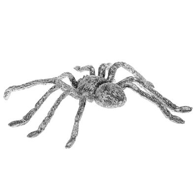Zinnfigur Spinne Figur Skulptur Silber Insekt Zinn sculpture spider