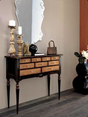 Schlafzimmer Holz Design Anrichte Side Neu Kommode Schrank Regal Kommoden Luxus