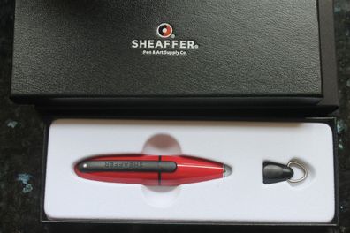 Sheaffer Gel Ink Pen ION, Tintenroller mit Schlüsselring, rot; OVP