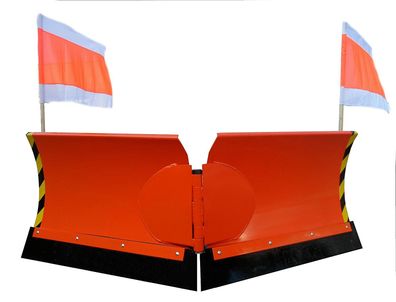 Schneeschild Vario Universal Aufnahme Orange 150 cm inklusive Hydraulikzubehör