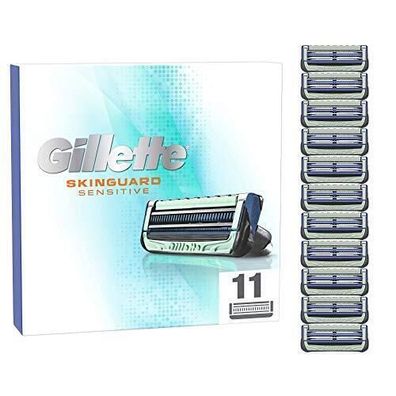 Gillette SkinGuard Sensitive Rasierklingen 11 Ersatzklingen Nassrasierer Herren