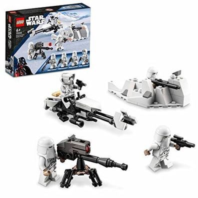 LEGO 75320 Star Wars Snowtrooper Battle Pack 4 Minifiguren Spielzeug 105 Teile