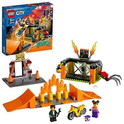 LEGO 60293 City Stuntz Stunt-Park Motorrad Rennfahrer-Minifigur 170 Teile Kinder