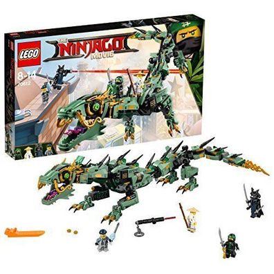 LEGO Ninjago 70612 Mech-Drache des Grünen Ninja Spielzeug Spielset 544 Teile
