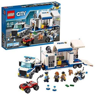 LEGO City 60139 Polizei Mobile Einsatzzentrale 374 Teile Spielzeug Minifiguren