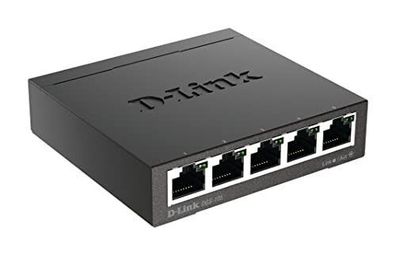 D-Link DGS-105/ E 5-Port Layer2 Gigabit Switch Duplex Modus bis zu 2000Mbit/ s