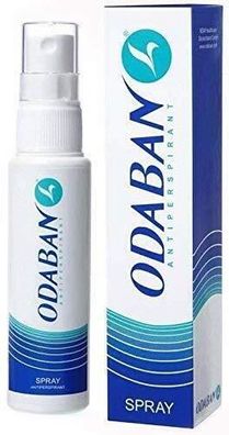 ODABAN Antiperspirant Deodorant Spray Gegen Schwitzen und Geruch 2 x 30 ml