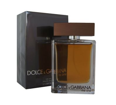 Dolce & Gabbana the One For Men Eau de Toilette 50ml.