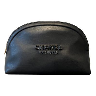 Chanel Kosmetiktasche Pouchbag Schwarz