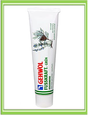 Gehwol Fusskraft Grün Fußcreme 125ml |€61,20/ L