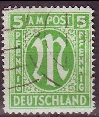 Germany Alliiert AmBri [1945] MiNr 0012 A ( O/ used )