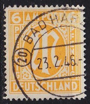 Germany Alliiert AmBri [1945] MiNr 0013 A ( O/ used )