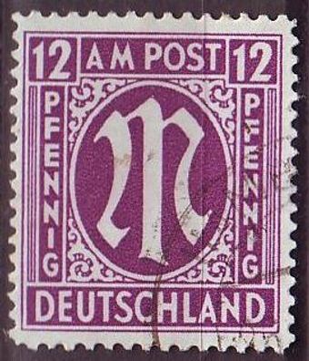 Germany Alliiert AmBri [1945] MiNr 0015 B ( O/ used )