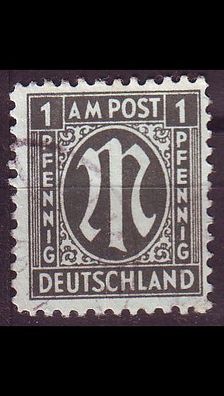 Germany Alliiert AmBri [1945] MiNr 0016 A ( O/ used )